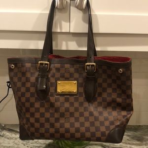 Louis Vuitton Damier Ebene Hampstead MM